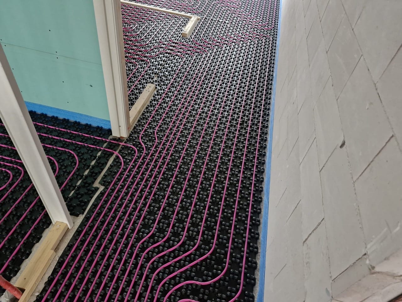 Vloerverwarming Houten