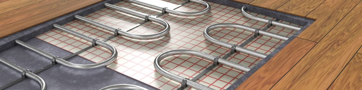 Vloerverwarming infrezen